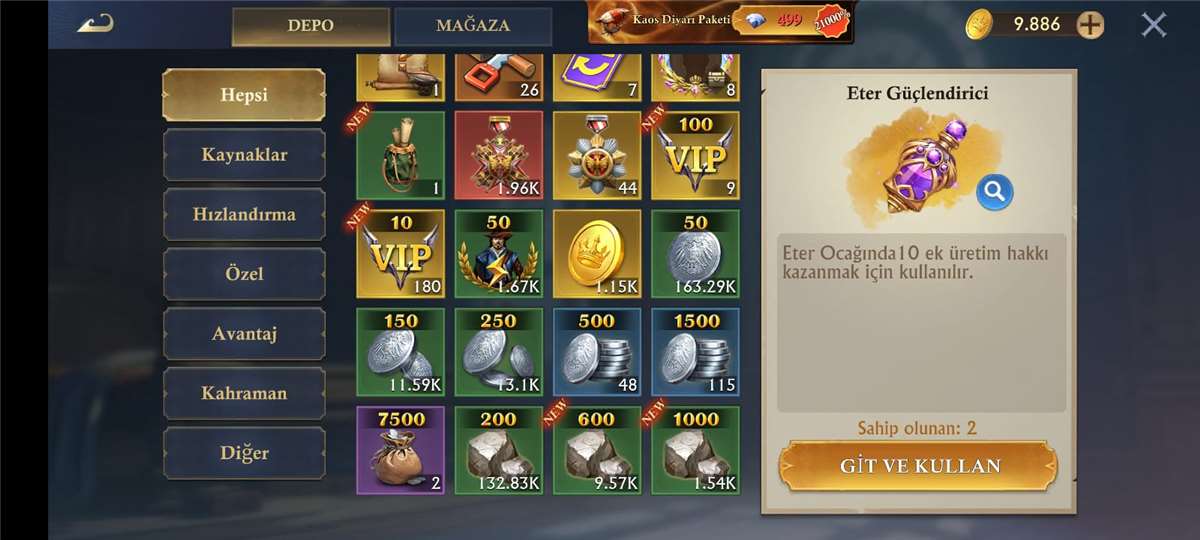 Game account sale Stormshot: isle of adventure